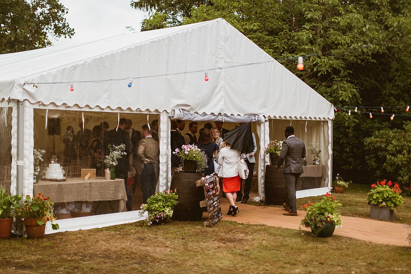 Rainy Wedding