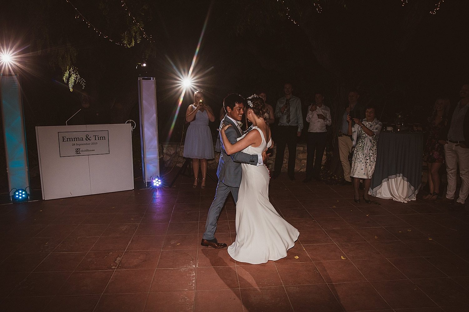 Bride and Groom Dance