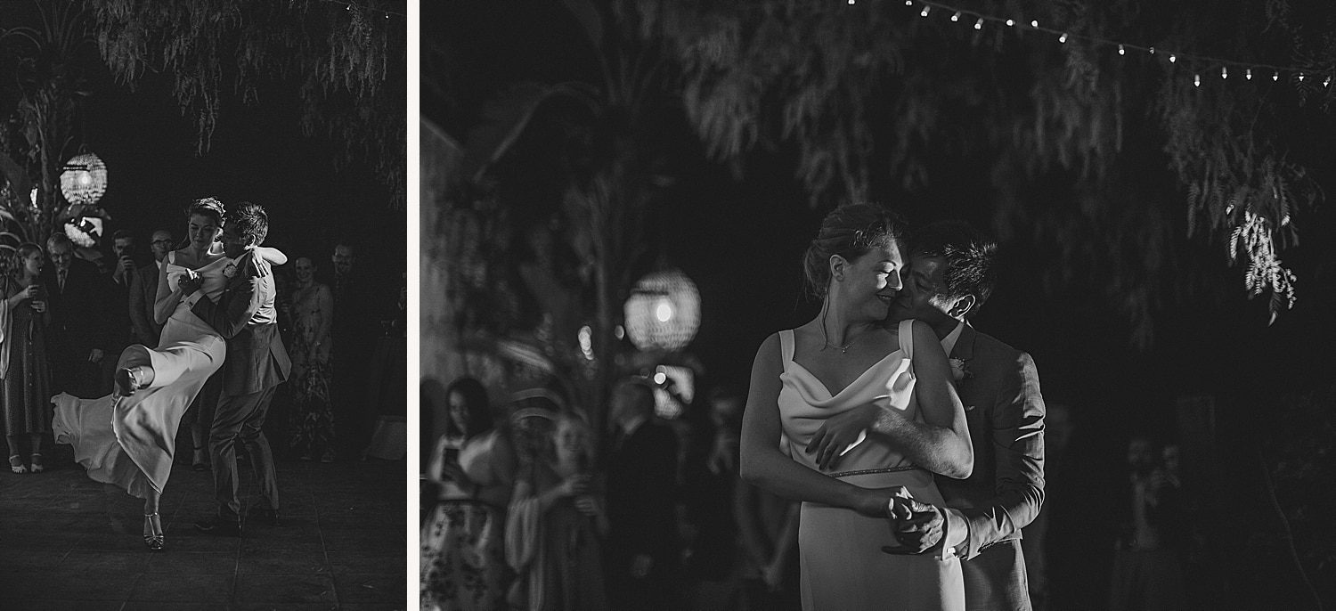 Bride and Groom Dance