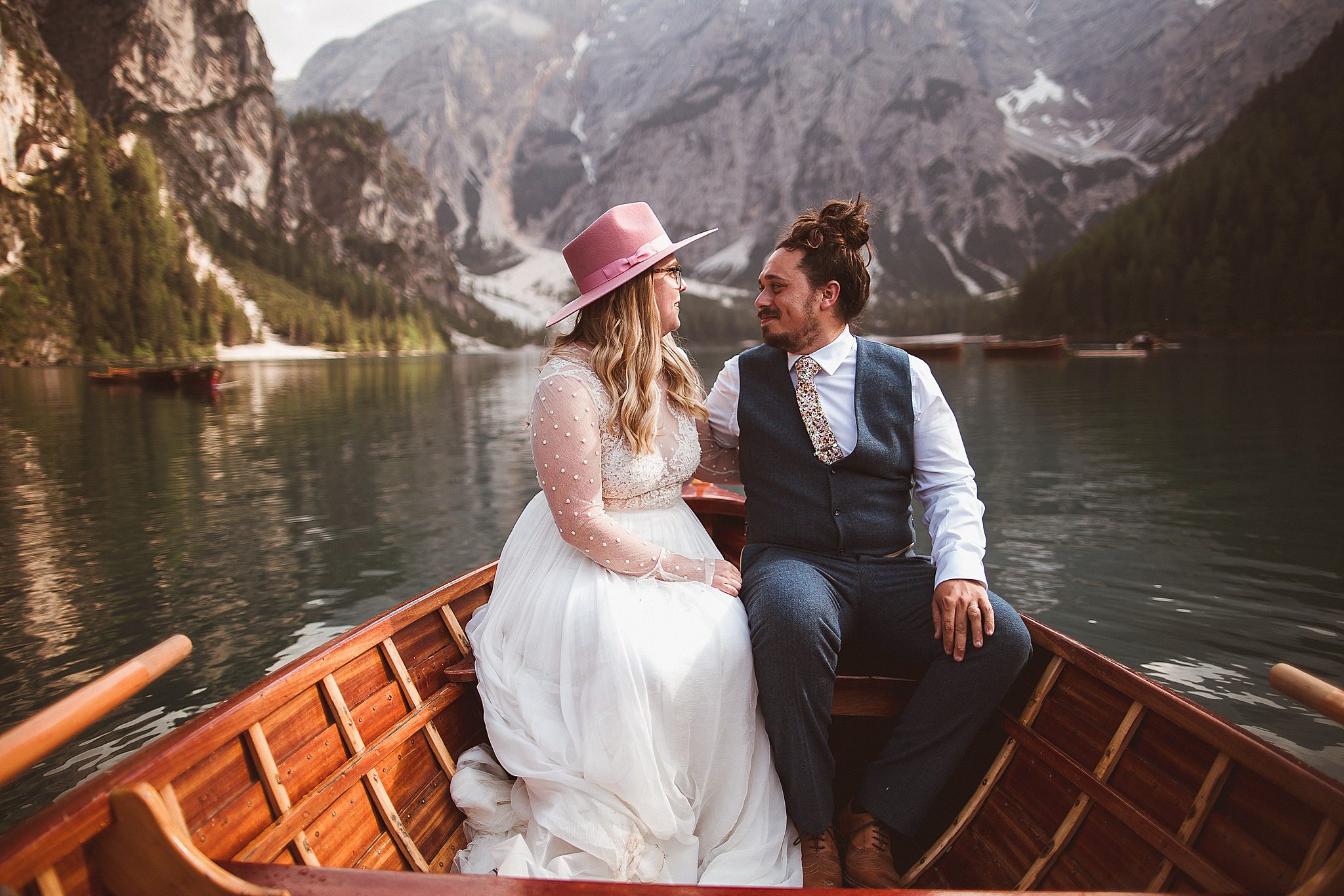 Pragser Wildsee Wedding Lago di Braies