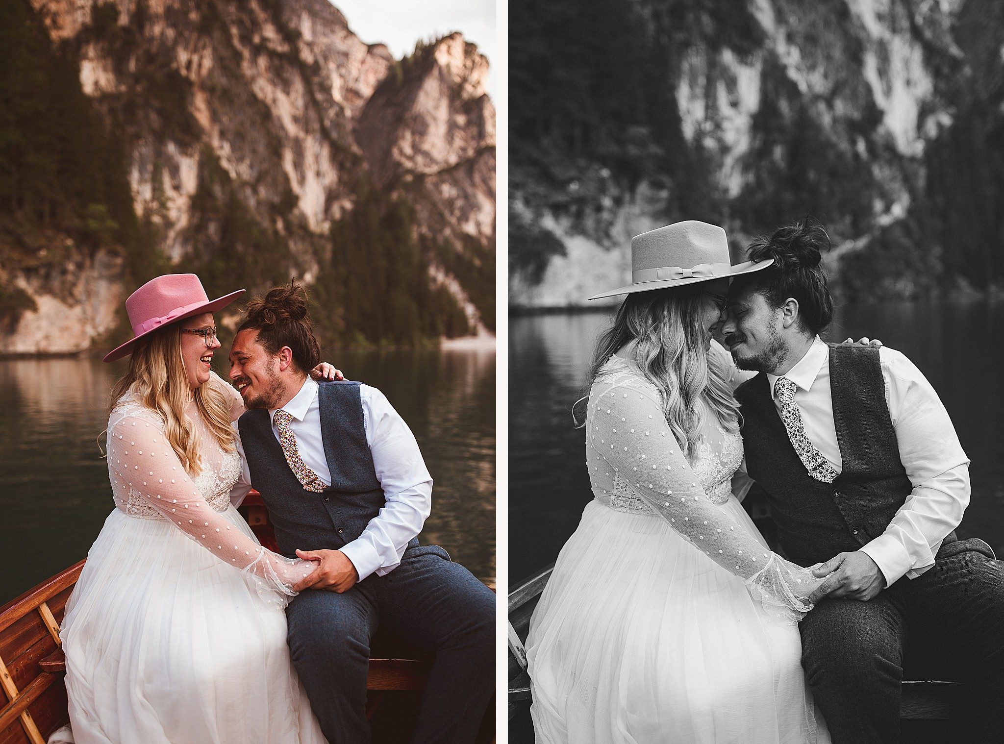 Pragser Wildsee Wedding Lago di Braies