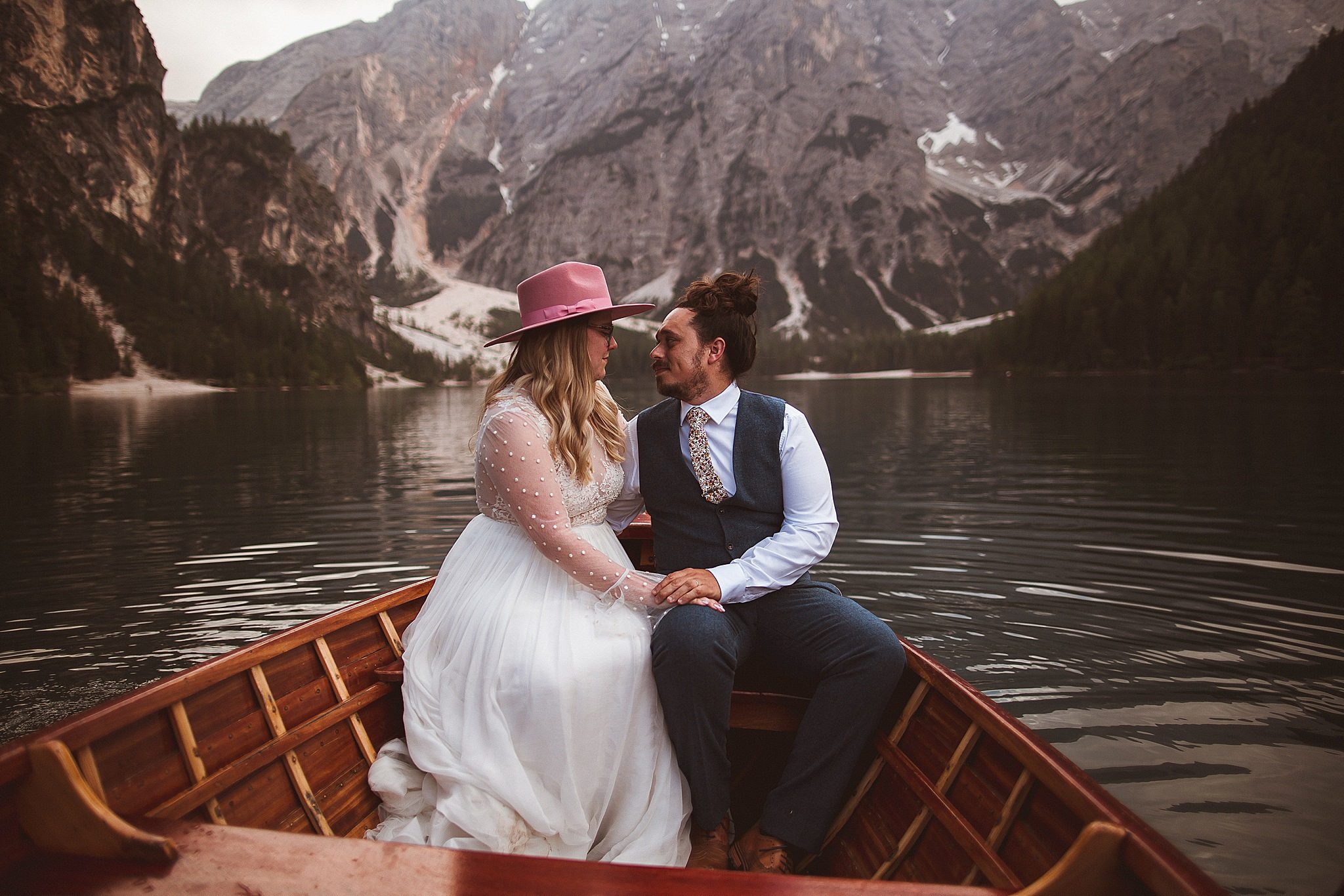 Pragser Wildsee Wedding Lago di Braies