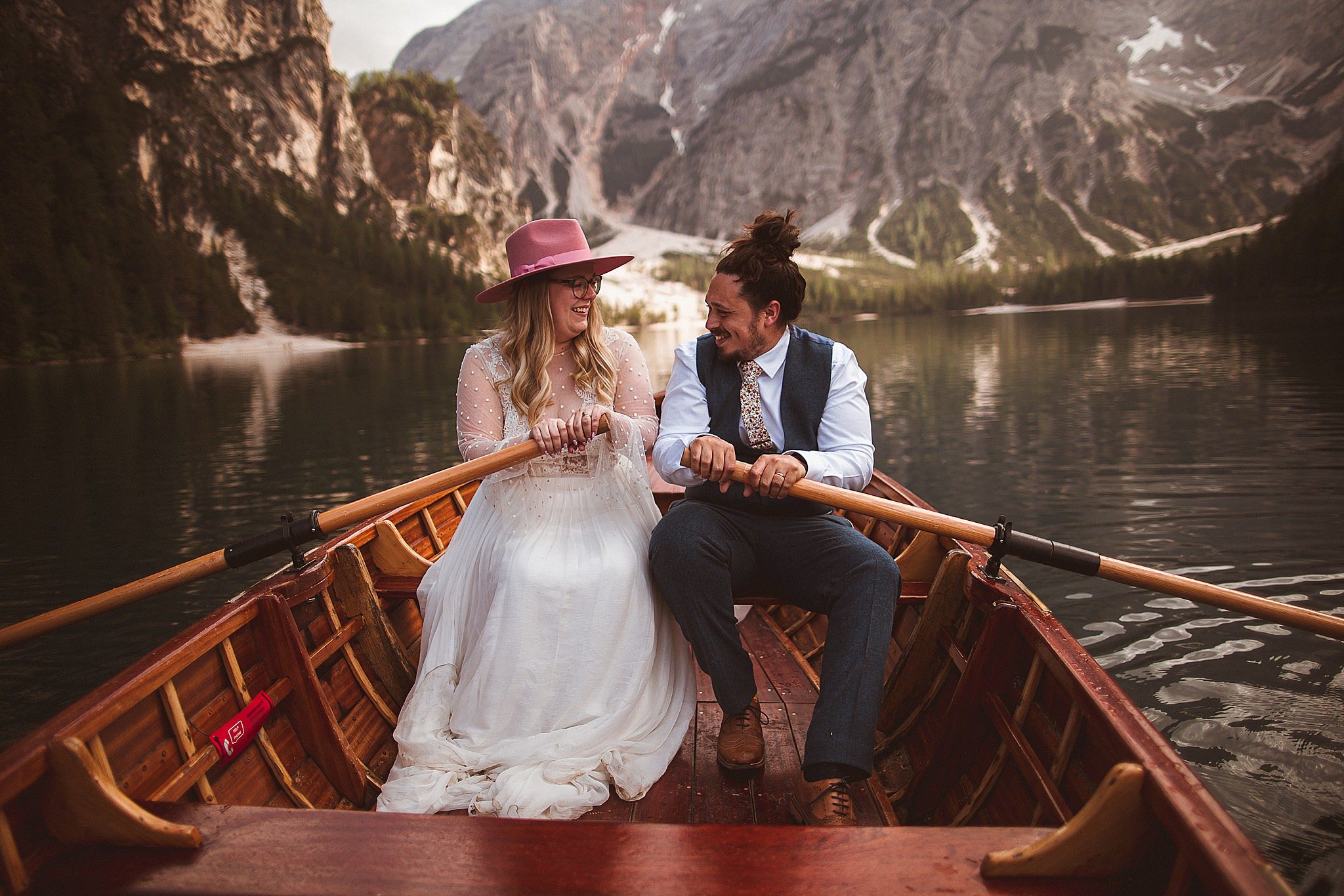 Pragser Wildsee Wedding Lago di Braies