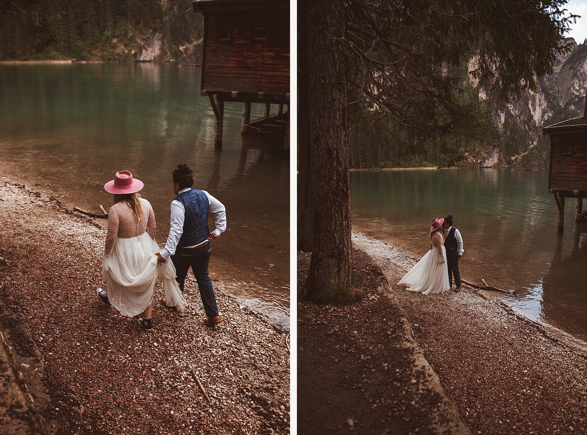 Pragser Wildsee Wedding Lago di Braies