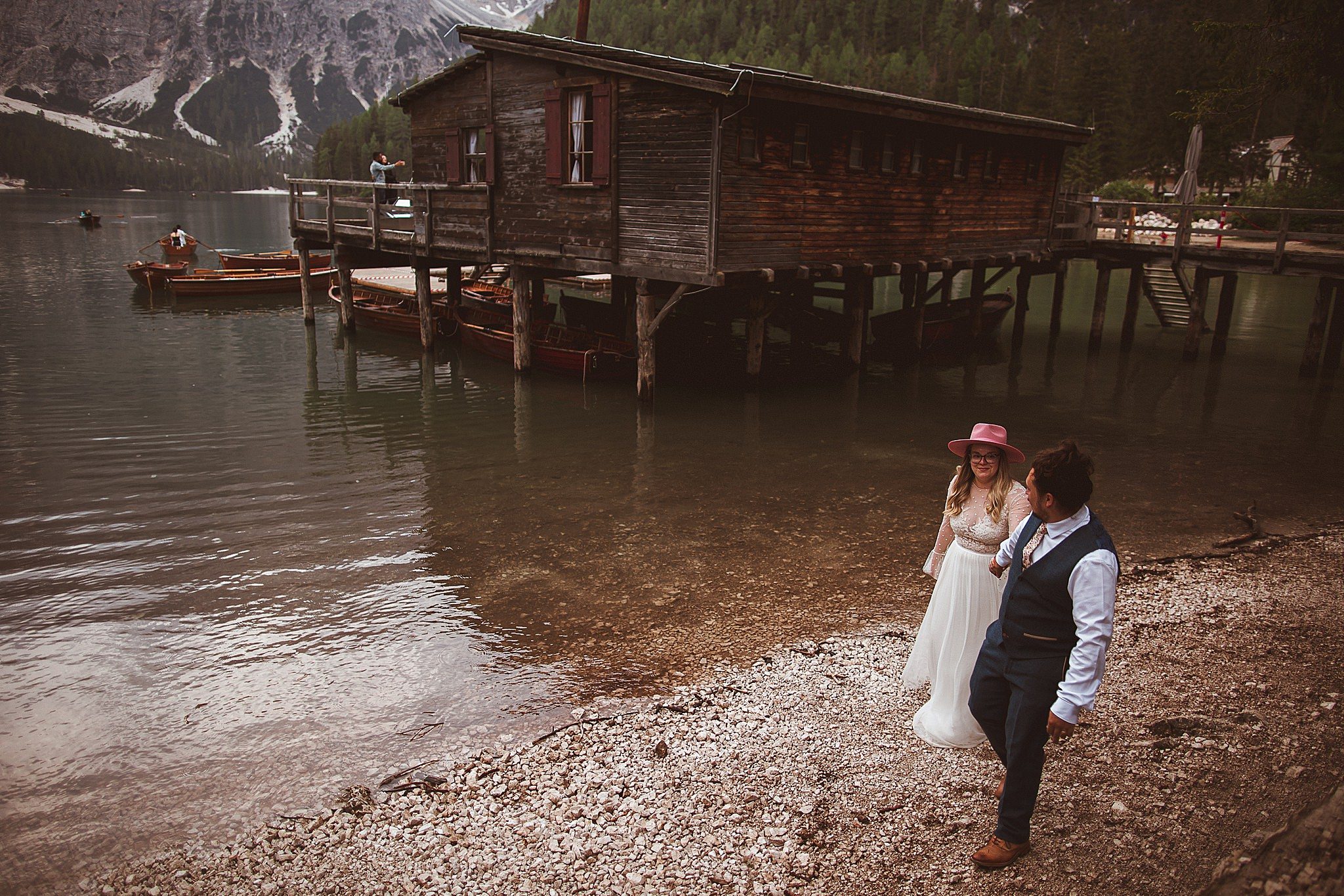 Pragser Wildsee Wedding Lago di Braies