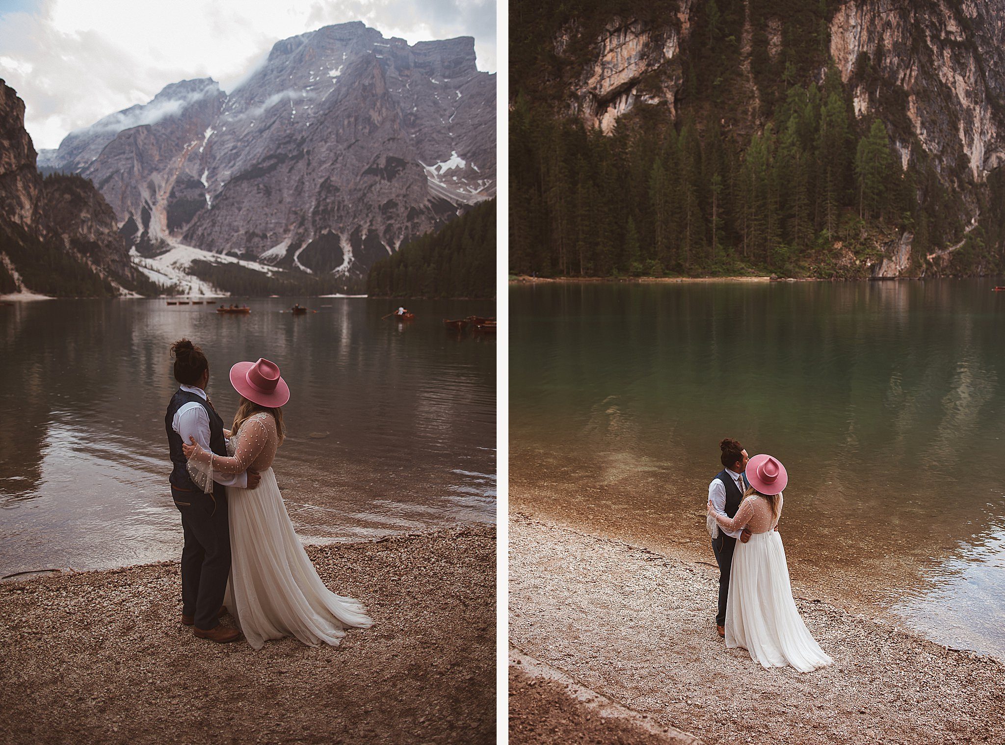 Pragser Wildsee Wedding Lago di Braies