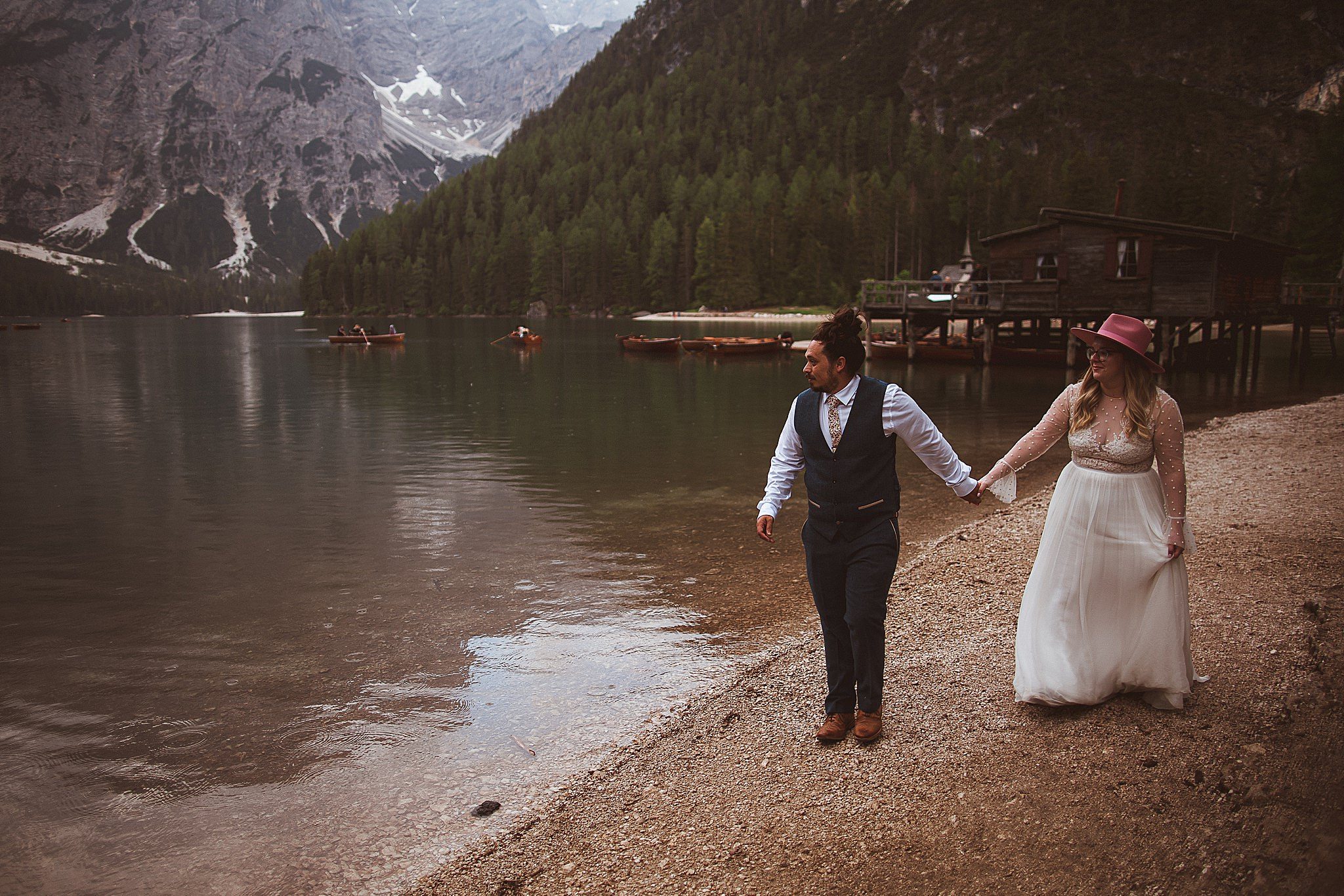 Pragser Wildsee Wedding Lago di Braies