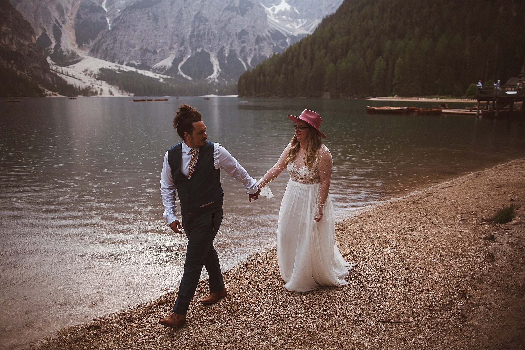 Pragser Wildsee Wedding Lago di Braies