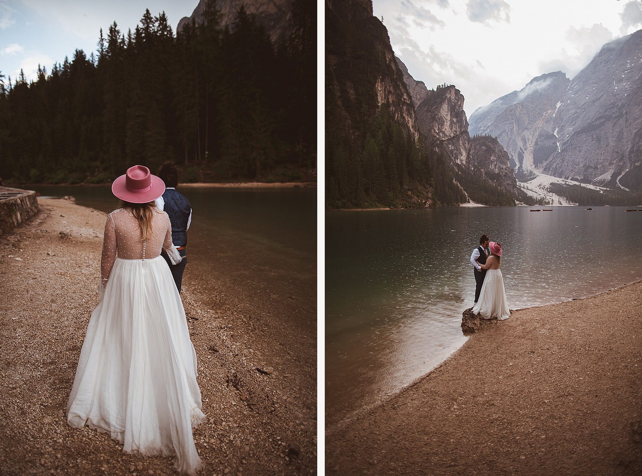 Pragser Wildsee Wedding Lago di Braies