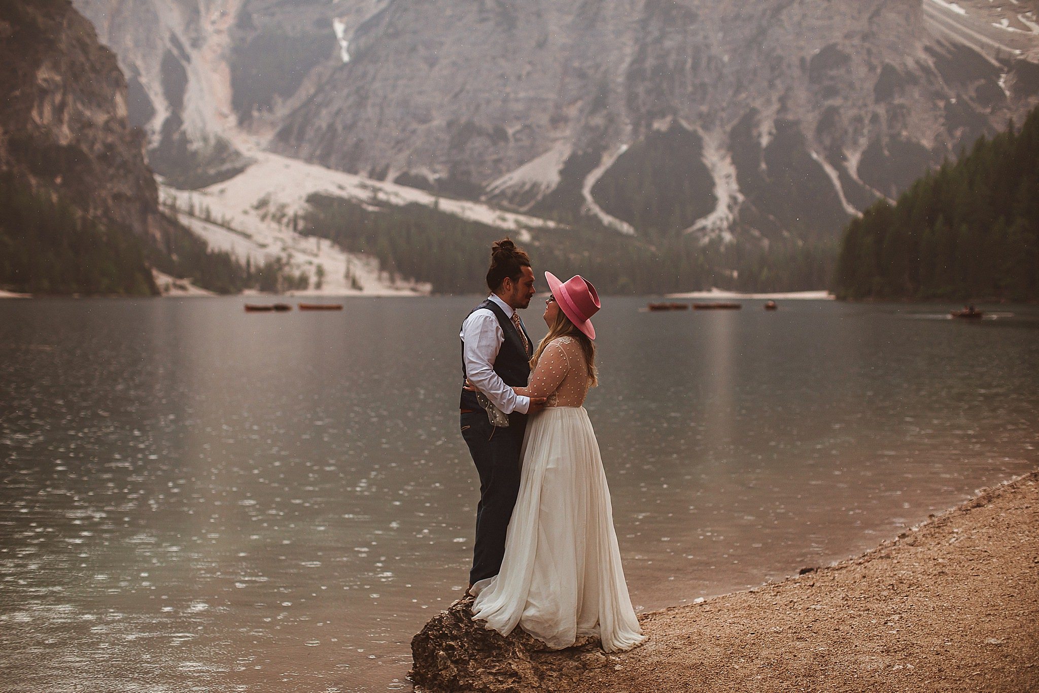 Pragser Wildsee Wedding Lago di Braies