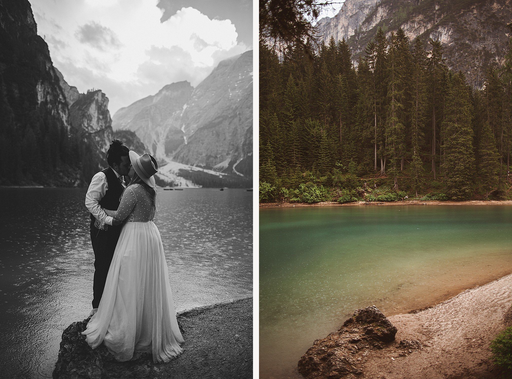 Pragser Wildsee Wedding Lago di Braies