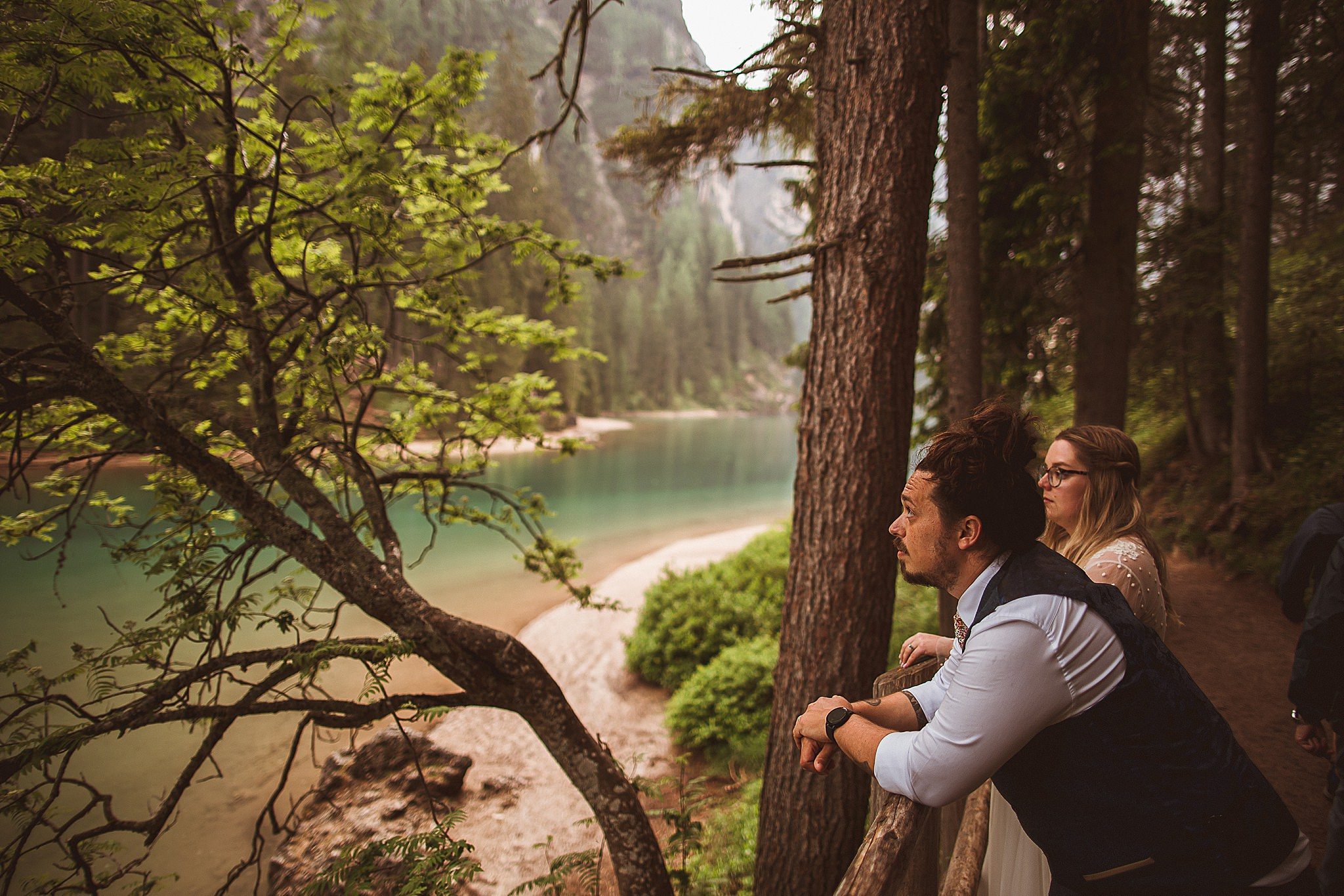 Pragser Wildsee Wedding Lago di Braies