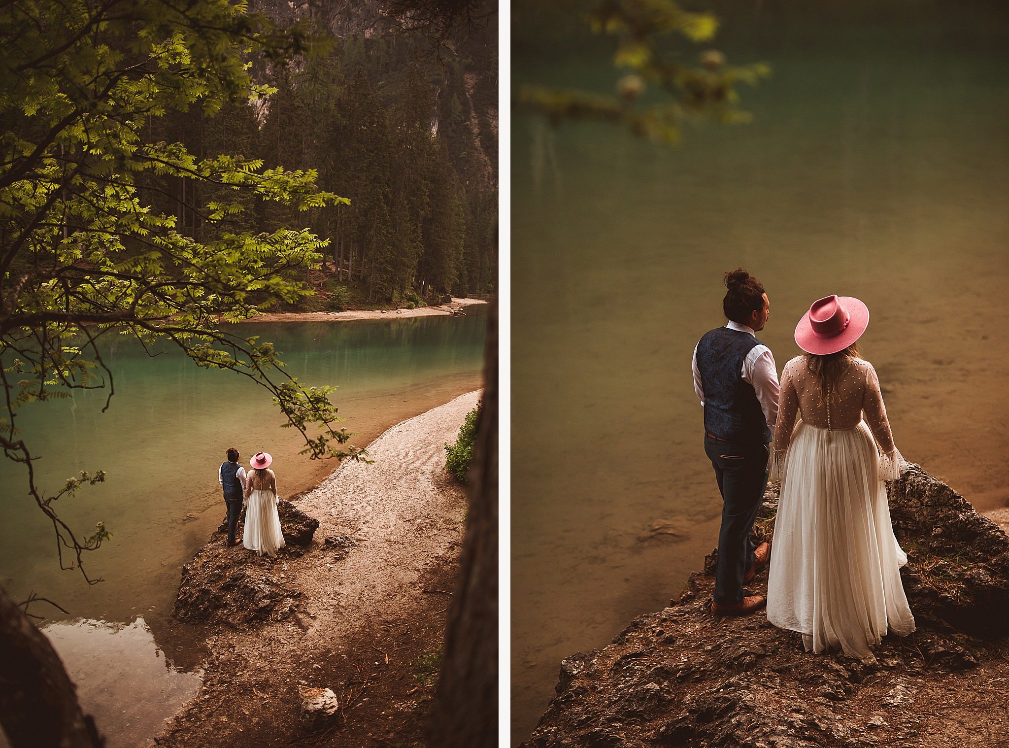 Pragser Wildsee Wedding Lago di Braies