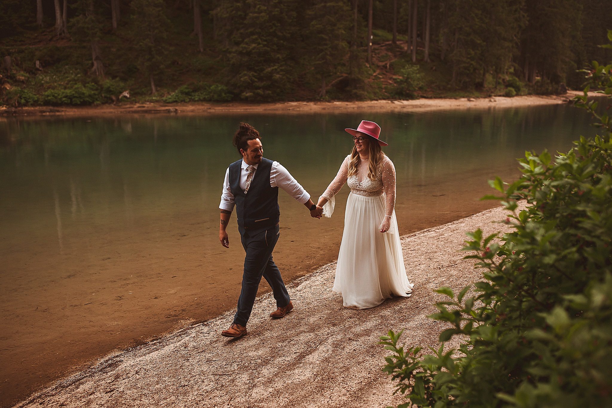 Pragser Wildsee Wedding Lago di Braies