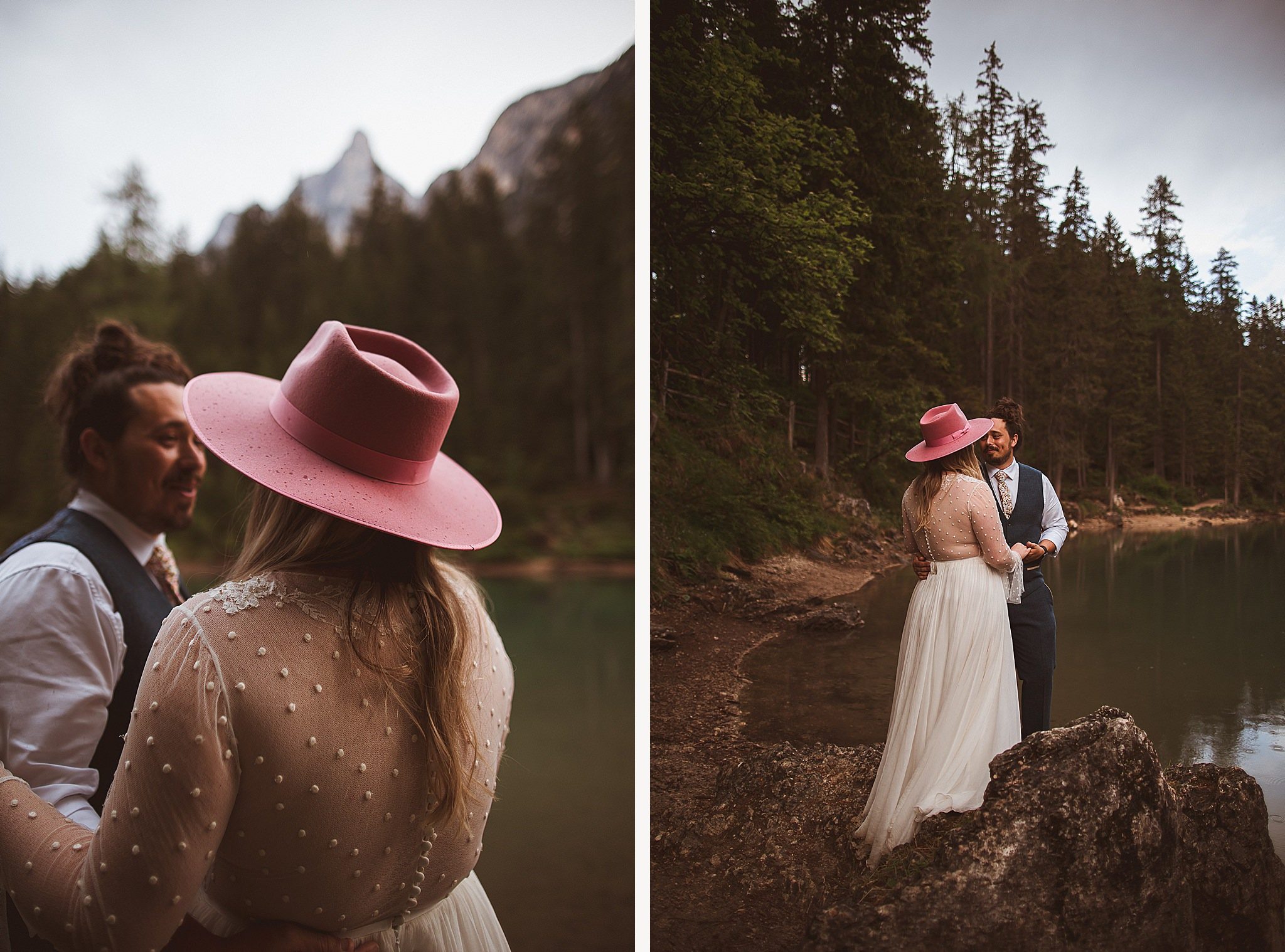 Pragser Wildsee Wedding Lago di Braies