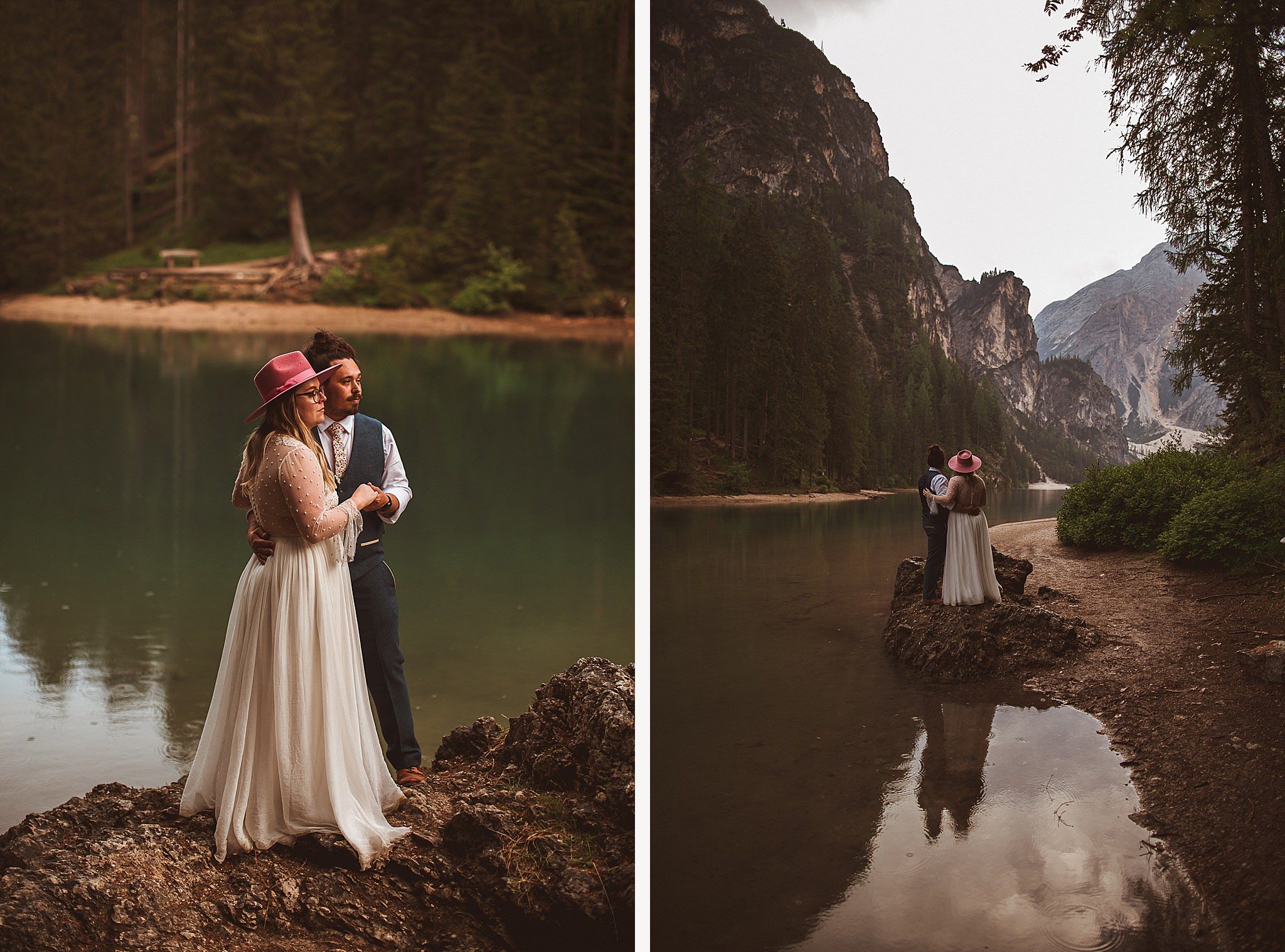 Pragser Wildsee Wedding Lago di Braies