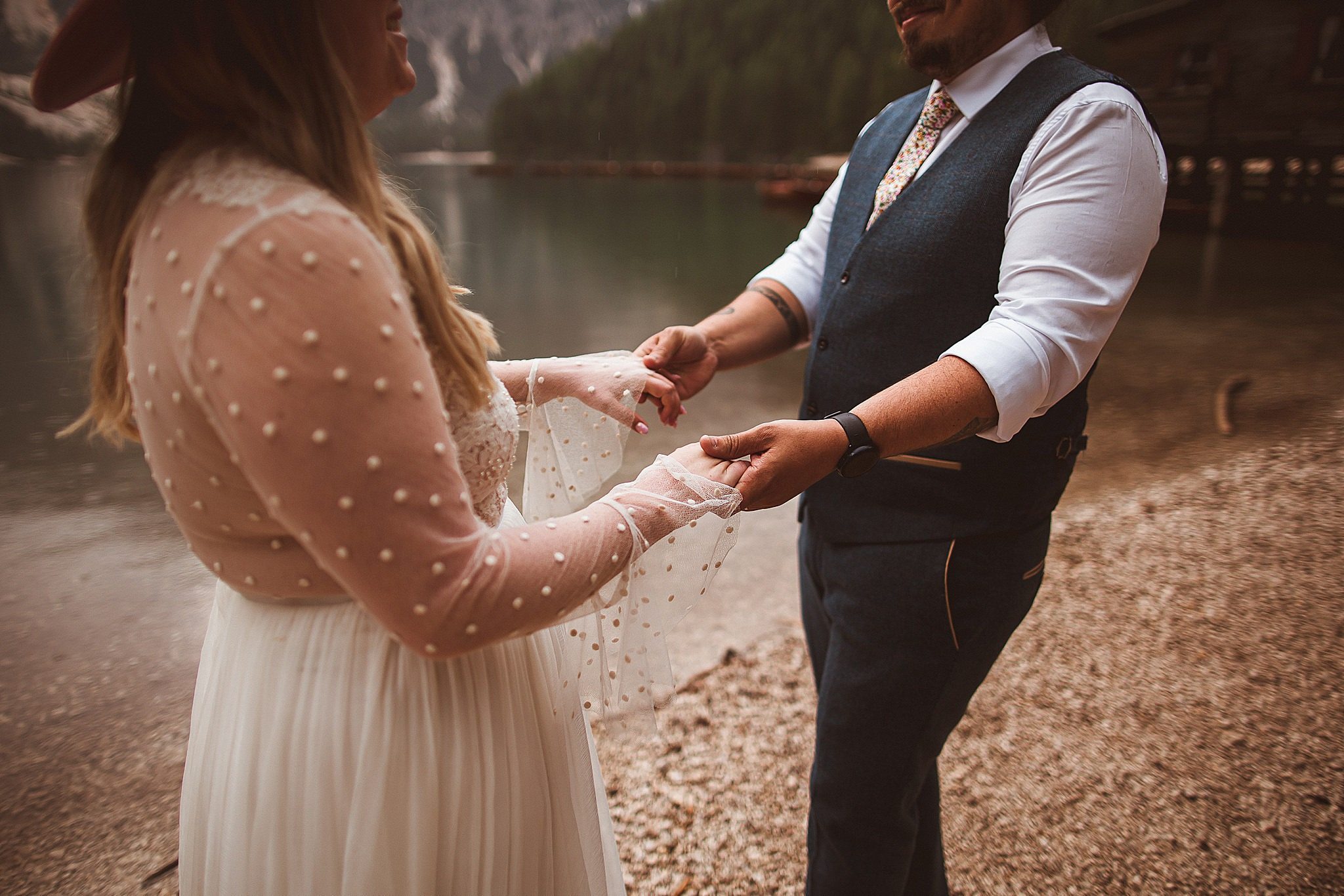 Pragser Wildsee Wedding Lago di Braies