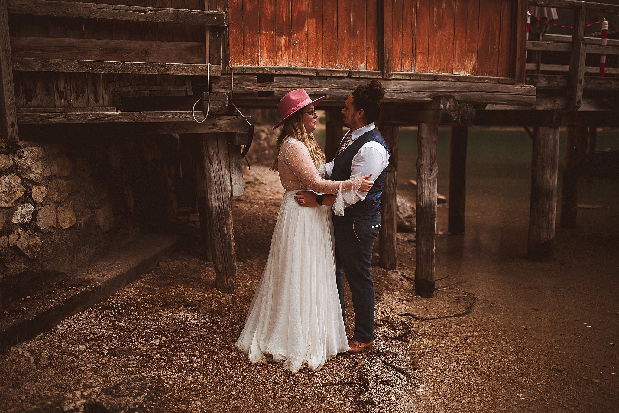 Pragser Wildsee Wedding Lago di Braies