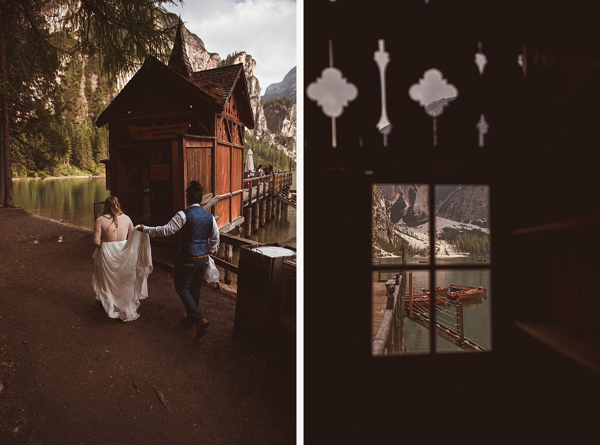 Pragser Wildsee Wedding Lago di Braies