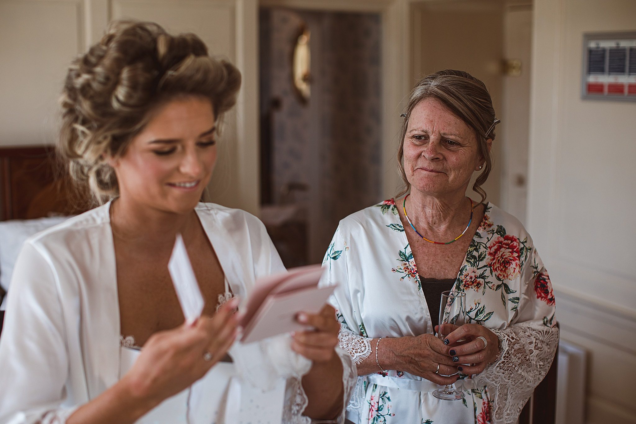 Bride Getting Ready