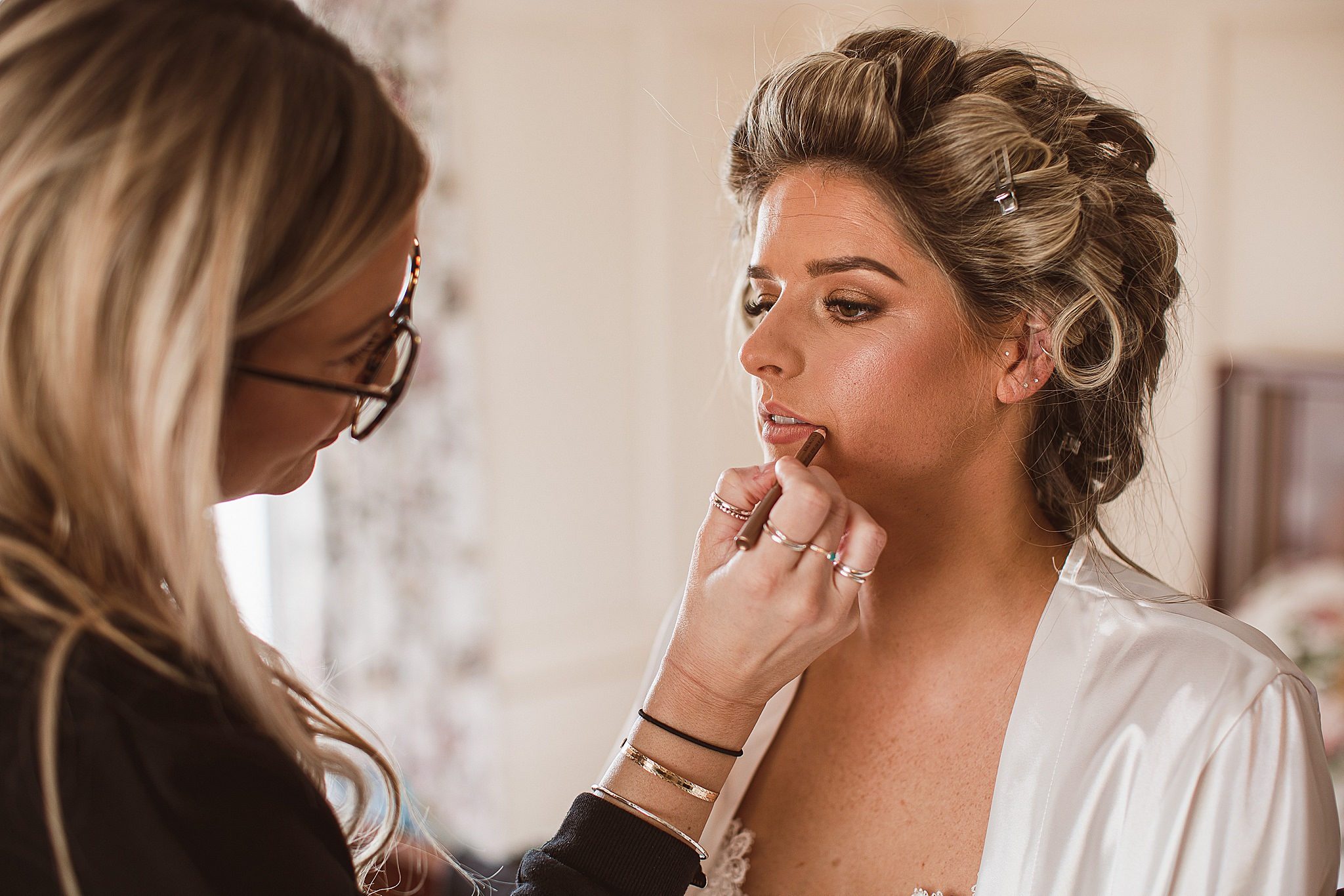 Bride Getting Ready