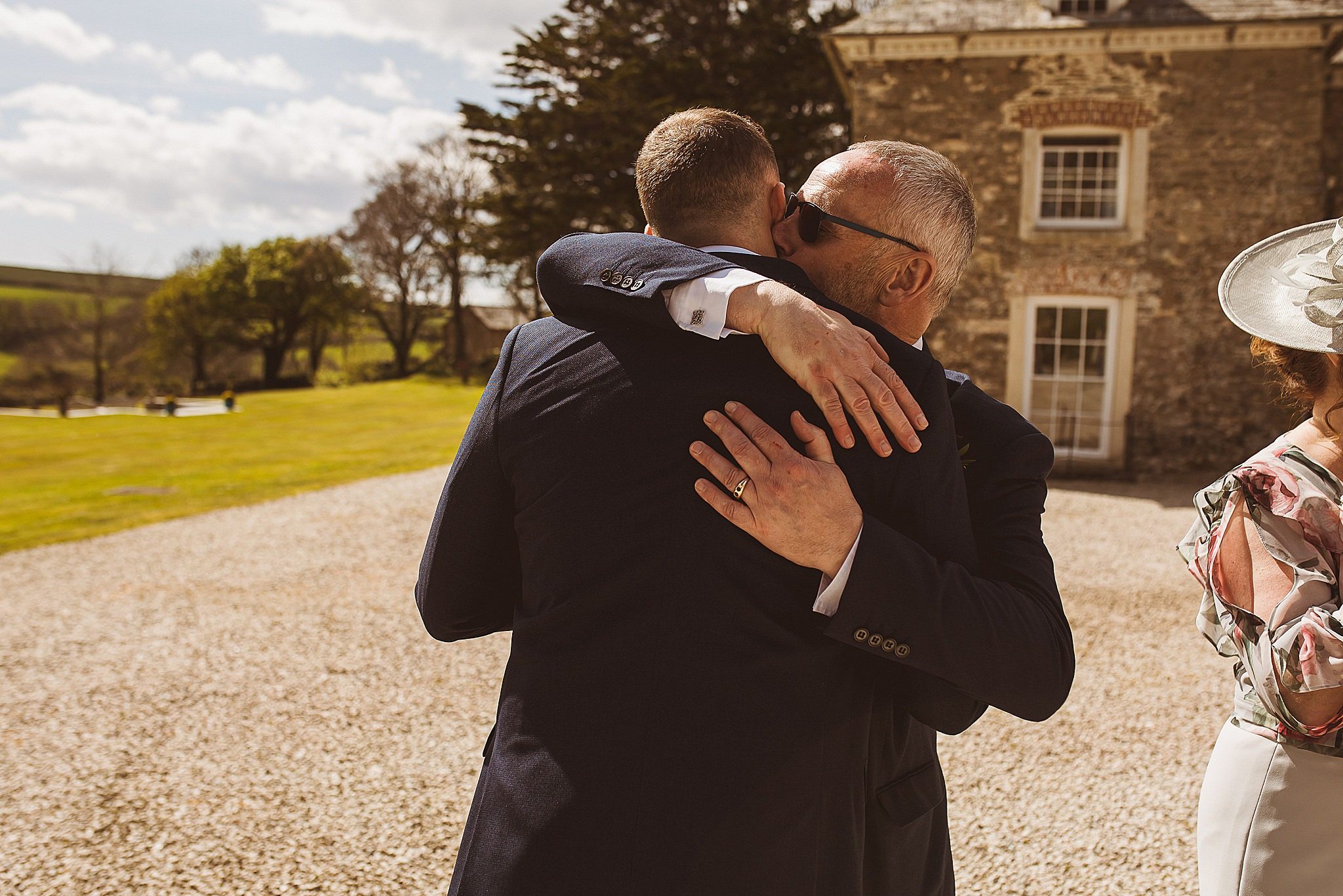 Groom and Dad