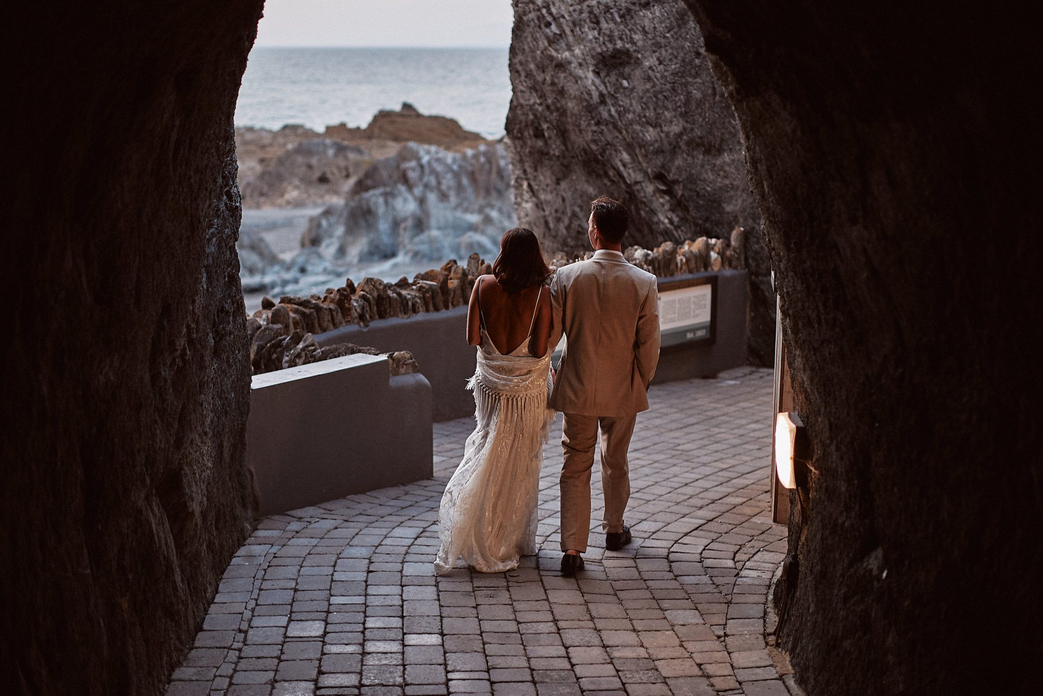 Tunnels Beaches Wedding
